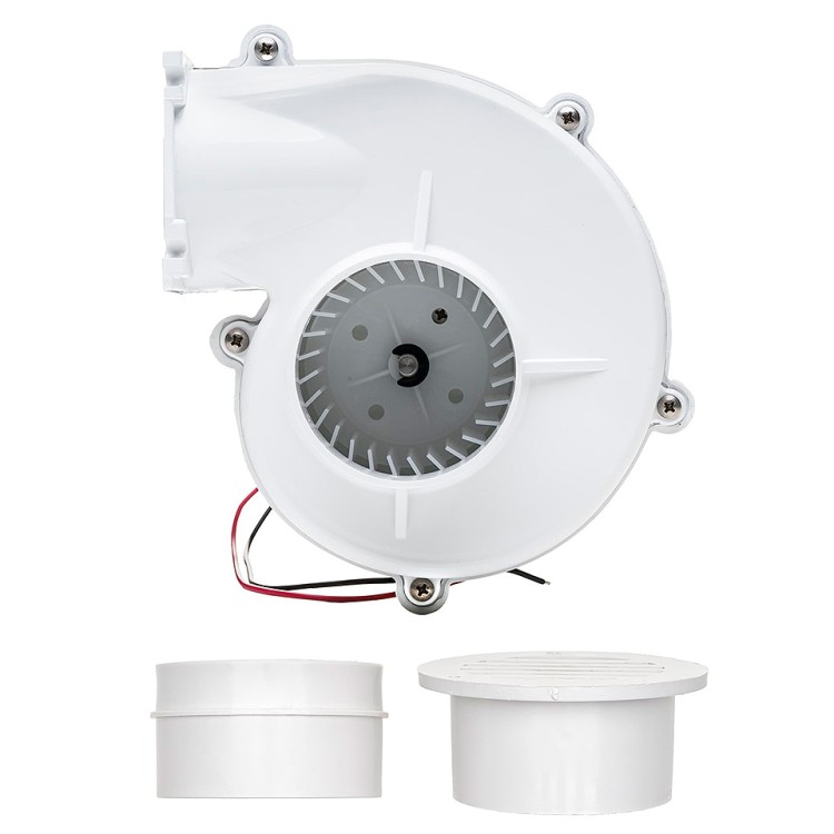 Вентилятор, 280 куб м/ час, фланцевое крепление, 12 В, арт. 10270663,          Matromarine 