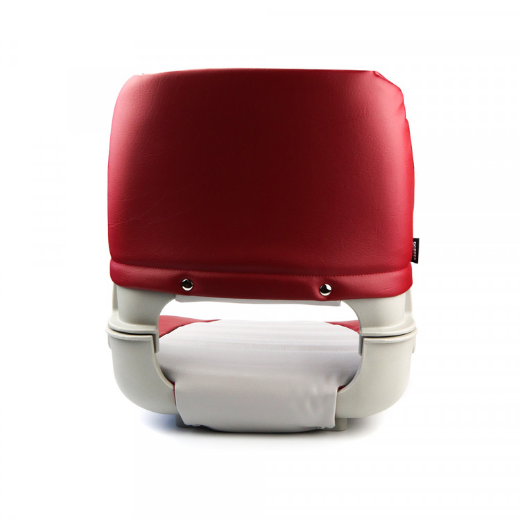 Кресло складное мягкое  серый/красный, арт. SK75145GR-ts,          Skipper  Кресло складное мягкое  серый/красный, арт. SK75145GR-ts,          Skipper