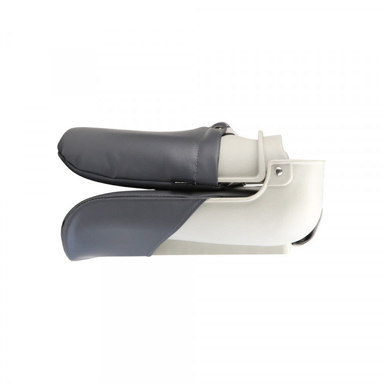 Кресло складное мягкое  серый/красный, арт. SK75145GR-ts,          Skipper  Кресло складное мягкое  серый/красный, арт. SK75145GR-ts,          Skipper