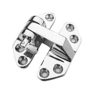 Петля для крышки люка 75,3х56,4 мм, нержавеющая,