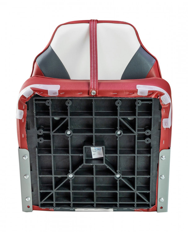 Кресло мягкое складное Rainbow, обивка винил, цвет красный/угольный/белый, арт. 75107RCW-MR,          Marine Rocket  Кресло мягкое складное Rainbow, обивка винил, цвет красный/угольный/белый, арт. 75107RCW-MR,          Marine Rocket