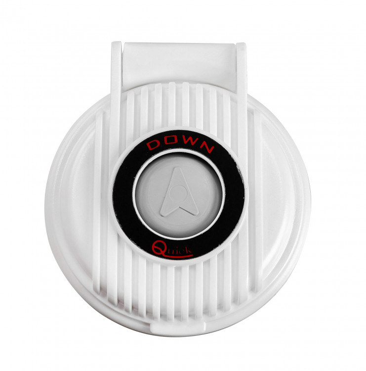 Кнопка управления якорной лебедкой Quick, палубная, Down, белый, арт. FP900DW00000A00,          Quick 