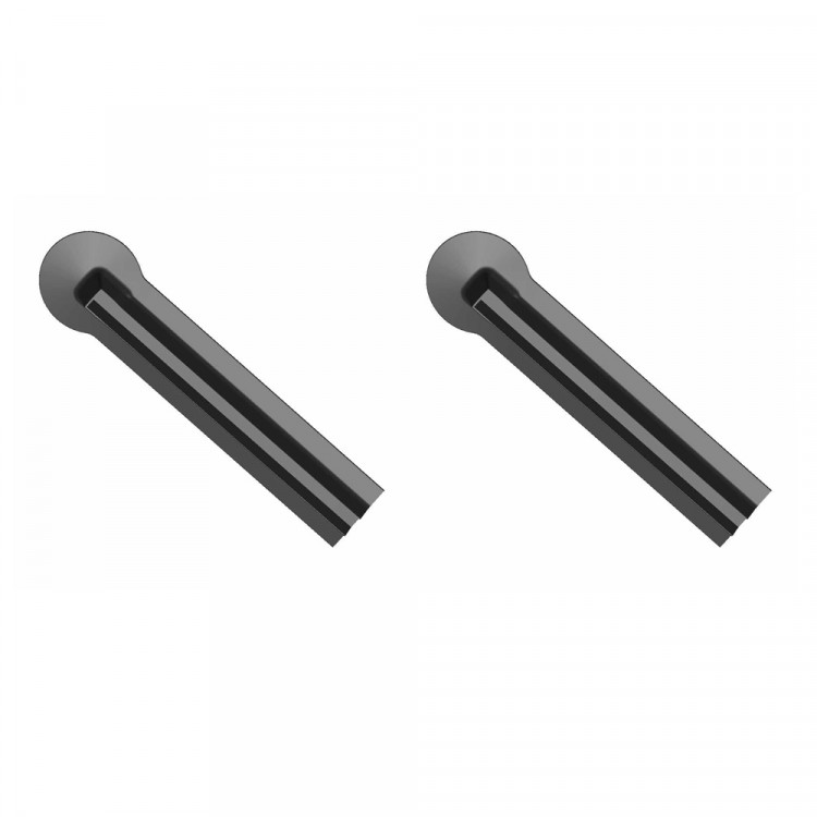 Комплект держателей транца надувной лодки, Boat-plastic, ПВХ, паз 27 мм, длина 425 мм, черный (2шт), BP-2027_2-ts, арт. BP-2027_2-ts,          Boatplastic 