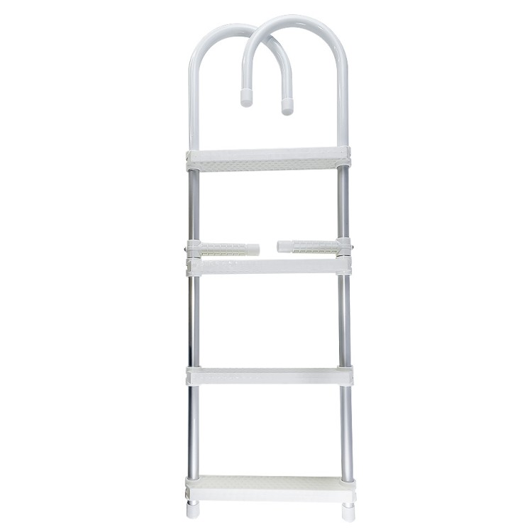 Трап алюминиевый навесной, 4 ступени, арт. 10269764,  