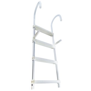Трап алюминиевый навесной, 4 ступени