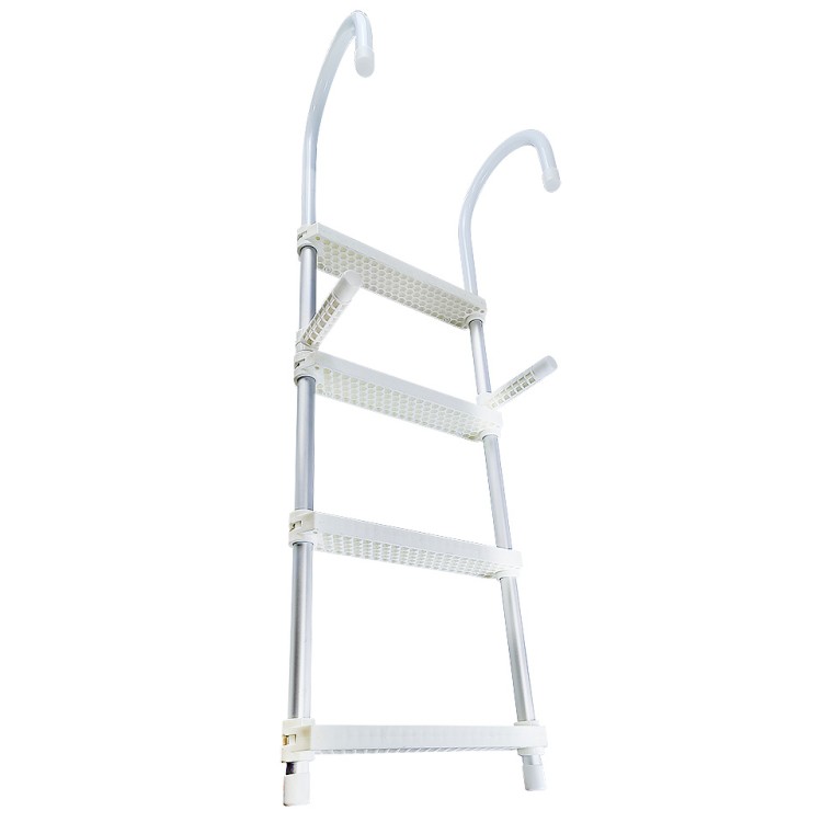 Трап алюминиевый навесной, 4 ступени, арт. 10269764,  