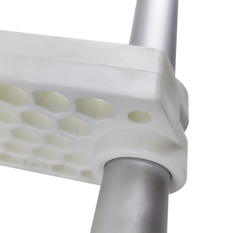 Трап алюминиевый навесной, 4 ступени, арт. 10269764,  