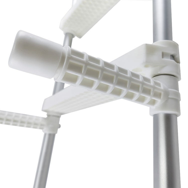 Трап алюминиевый навесной, 4 ступени, арт. 10269764,  