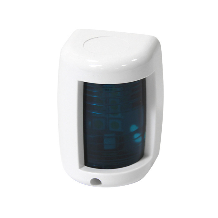 Огонь бортовой зеленый, белый корпус LED, арт. B011021-WHLD,          Anheart Marine 