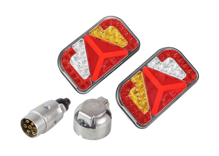 Стоп-сигнал для прицепа c вилкой и розеткой (комплект 86108E1), арт. 86108E1,          Ningbo Era Vehicle 