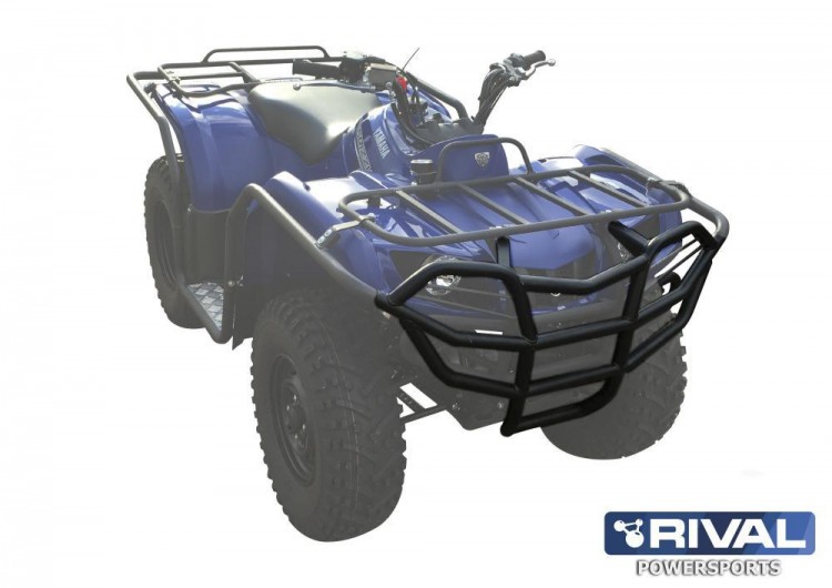 Бампер передний Yamaha Grizzly 350 (2011-) + комплект крепежа, арт. 444.7141.1-riv,          Rival 