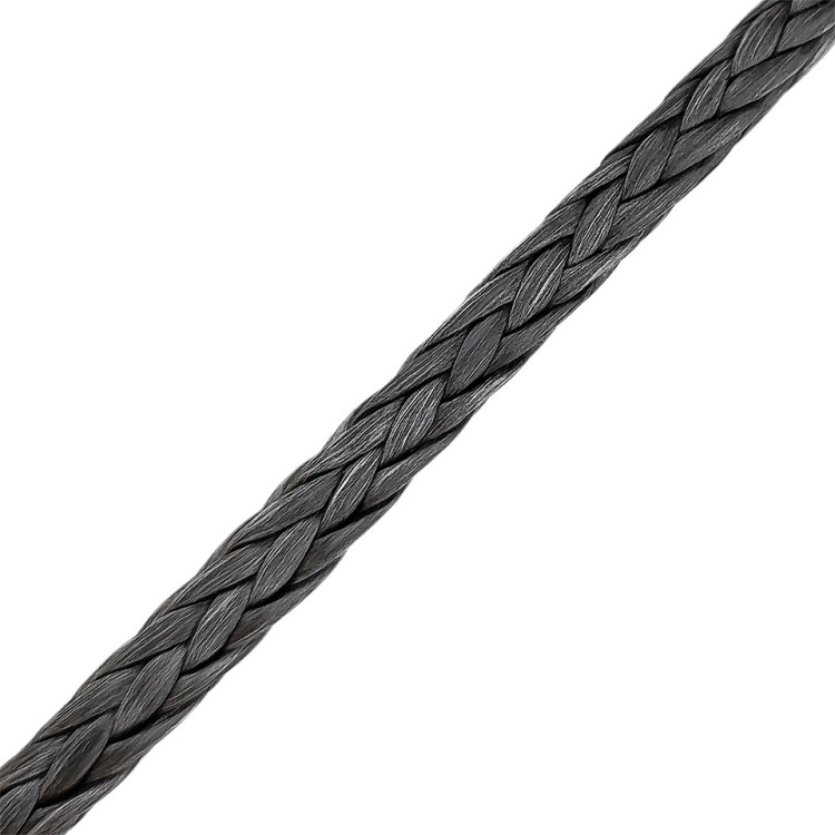 Трос UHMWPE, 6 мм, черный, арт. 10269099,          Китай 