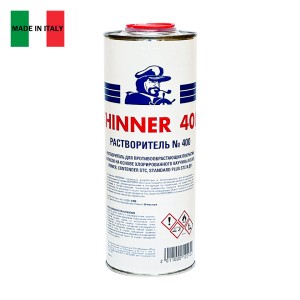 Растворитель для нанесения кистью противообрастающих красок Мореман Thinner 400, 1 л