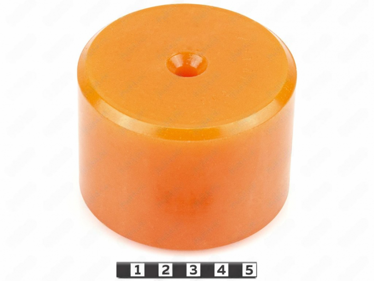 Виброопора D 81 x d 8 x H 59 мм. , M72/оранжевый, 33-01-1305-poly  