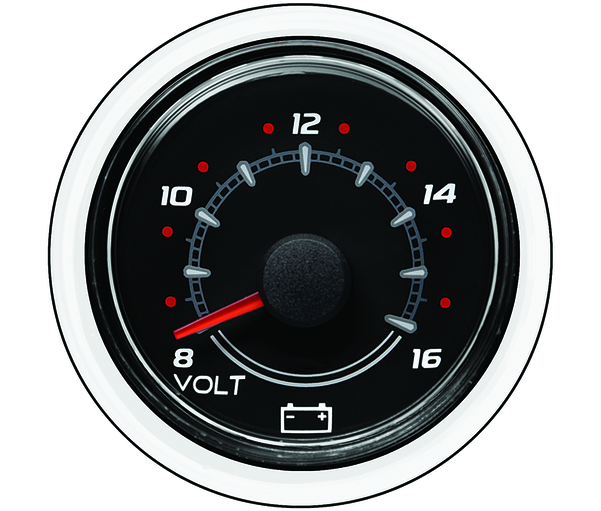 Вольтметр черный SmartCraft, арт. 8M0052843,          MERCURY 