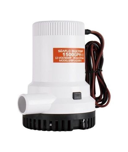 Помпа осушительная 24 В, 2000GPH (7570 л/час), SeaFlo, арт. SFBP2G200001,          SeaFlo 