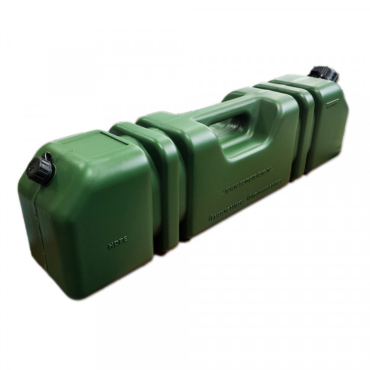 Канистра Экстрим Турбо Макс 12 л 12 л, хаки, арт. kan-turbo-max-GR-ts,          Технохим 