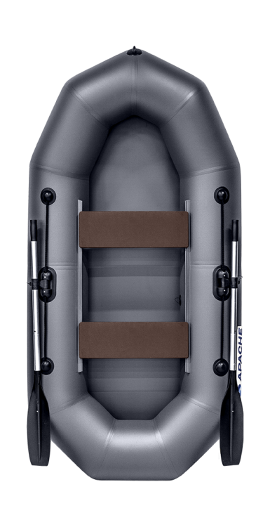 Надувная лодка ПВХ, APACHE 260 графит, арт. 4603725300903,          APACHE 