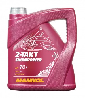  Масло моторное MANNOL 2-Takt Snowpower ( 4 L),  7201-4  