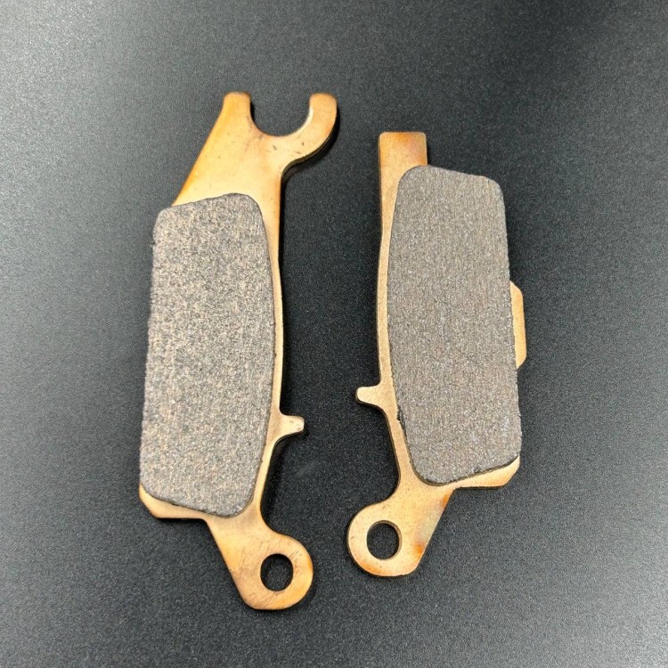 Колодки тормозные (Задние, правые) Yamaha Grizzly 550/700 (пара) (ZIBO), арт. 3B4-W0046-10-K,          ZIBO 