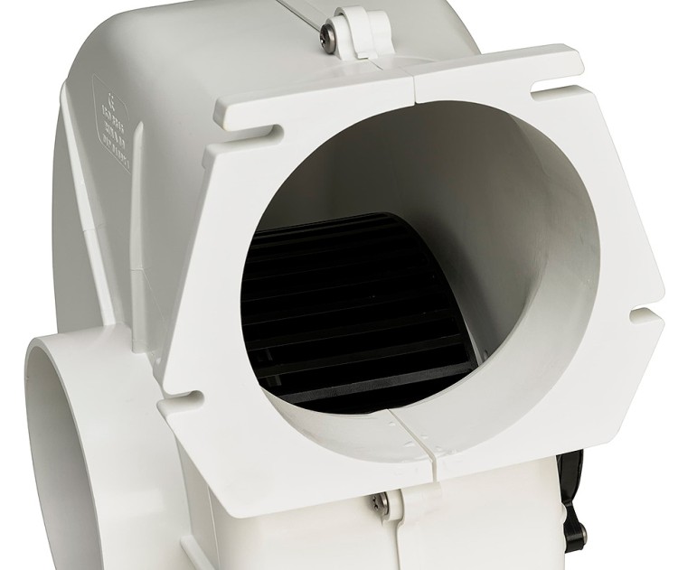 Вентилятор, 550 куб м/ час, фланцевое крепление, 24 В, арт. 10270665,          Matromarine 