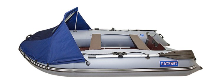Тент носовой для лодки 305-325, Патриот, синий, арт. pat_059,          Патриот 