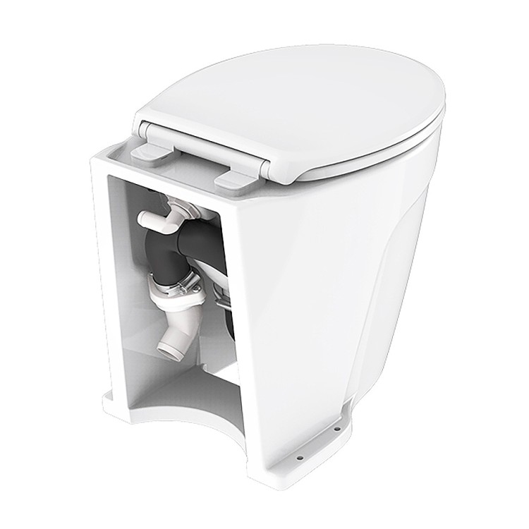 Унитаз Delux с помпой, 12 В, арт. 10269576,          SeaFlo 