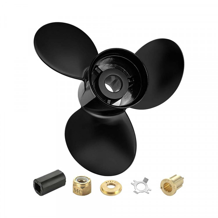 Винт гребной  Skipper для Mercury 130-300HP алюминиевый, диаметр - 15  1/4", шаг 15", арт. SK48-78116A45-ts,          Skipper 