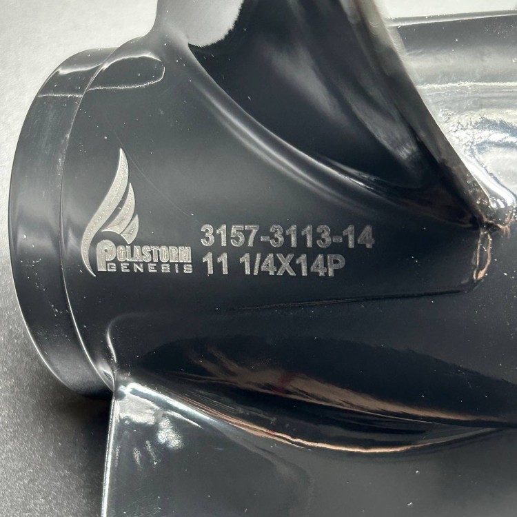 Гребной винт Tohatsu 40-50 (3x11-1/4x14) (Polastorm), арт. 3157-3113-14,          POLASTORM 