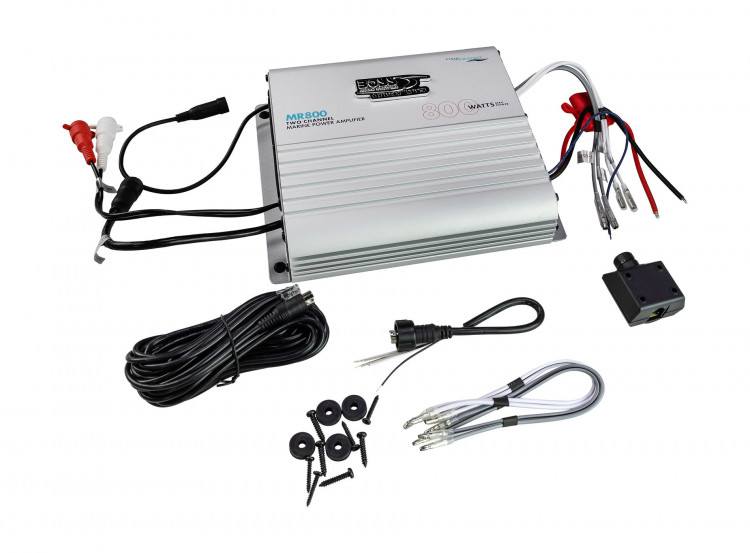Морской усилитель BOSS MR800, (2 канала, 800W), арт. MR800,          Boss Audio  Морской усилитель BOSS MR800, (2 канала, 800W), арт. MR800,          Boss Audio