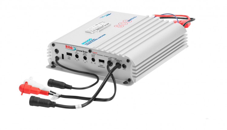 Морской усилитель BOSS MR800, (2 канала, 800W), арт. MR800,          Boss Audio  Морской усилитель BOSS MR800, (2 канала, 800W), арт. MR800,          Boss Audio