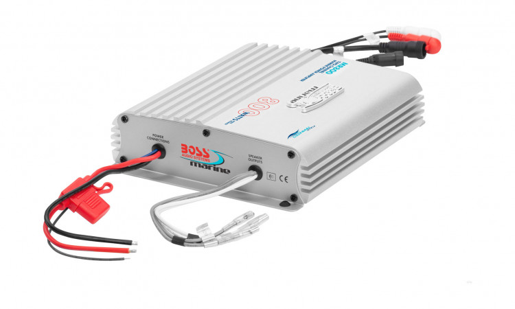 Морской усилитель BOSS MR800, (2 канала, 800W), арт. MR800,          Boss Audio  Морской усилитель BOSS MR800, (2 канала, 800W), арт. MR800,          Boss Audio