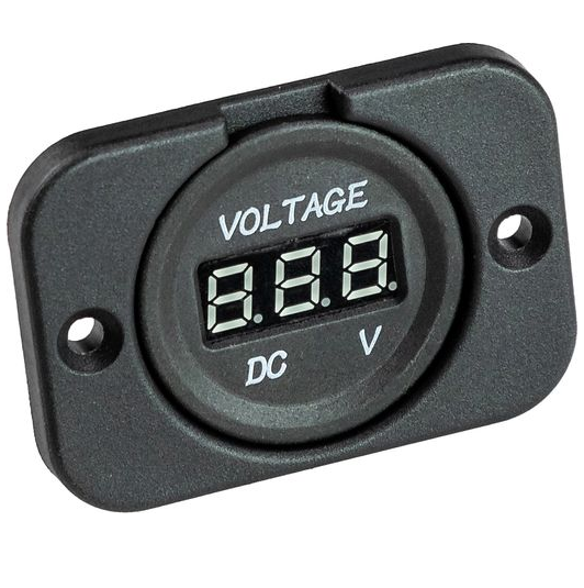 Вольтметр цифровой на панели 5-30 в, арт. AD4210,          Nano Protech 