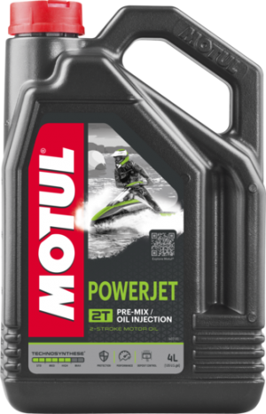 Масло моторное полусинтетическое для гидроциклов  Motul Power Jet 2T ( 4 L)