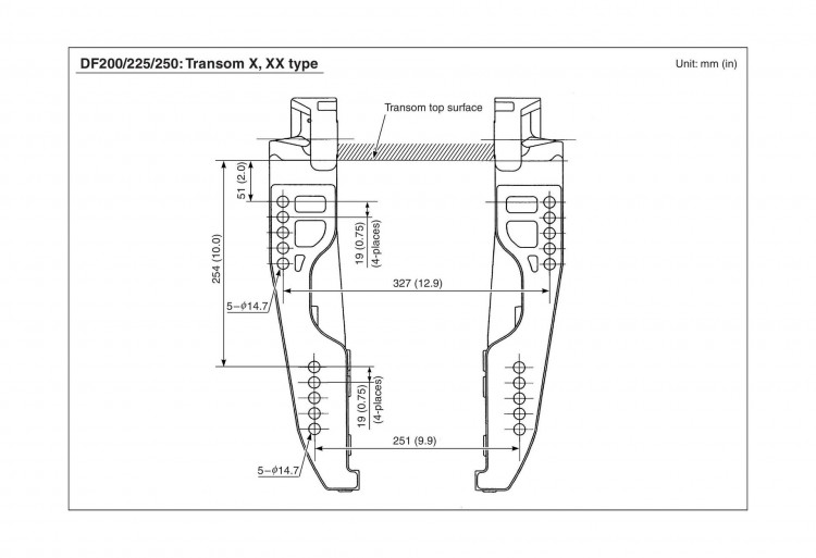 Мотор лодочный Suzuki DF200TX, арт. DF200TX,          SUZUKI 