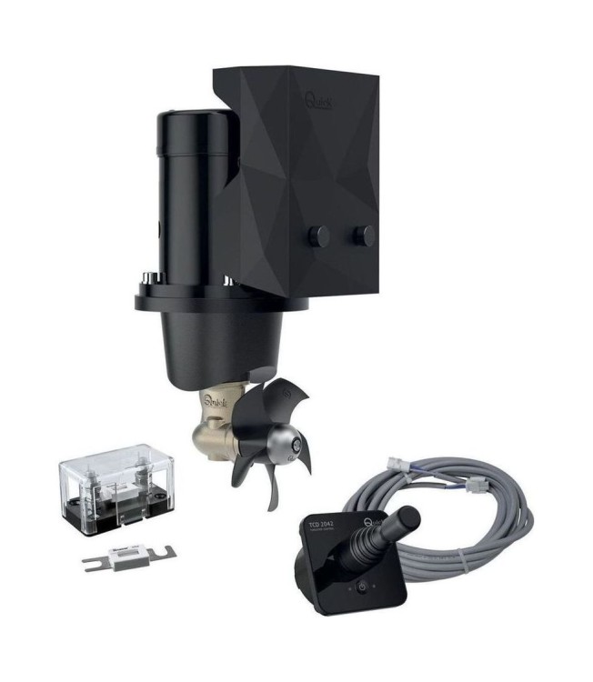 Подруливающее устройство Quick, D125mm, 40KGF, 12 В, (TCD2042 - TCDEX08 - NO TNL), арт. FGBT12540120K06-S,          Quick 