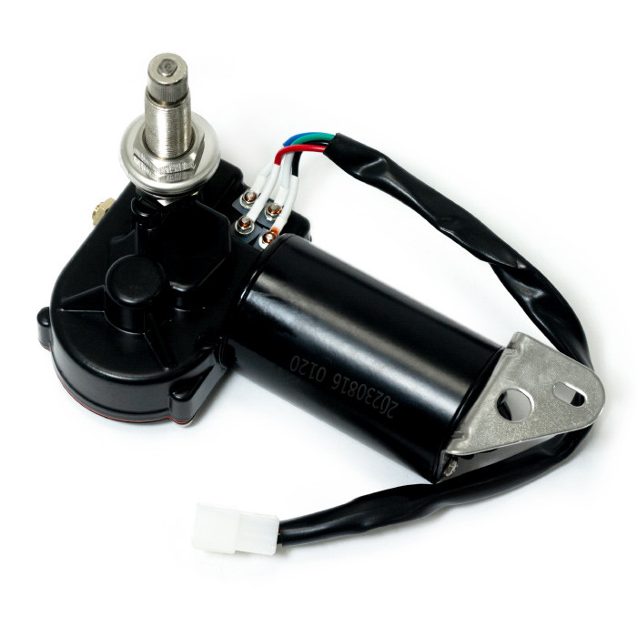 Электропривод стеклоочистителя W.E, длина резьбы 50 мм, посадка 13.5 мм, 45-60-80-110°, 12В, арт. WEM1233AA 50,          W.E 