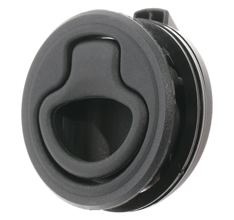 Ручка-защелка, черная, арт. 10258878,          Osculati 