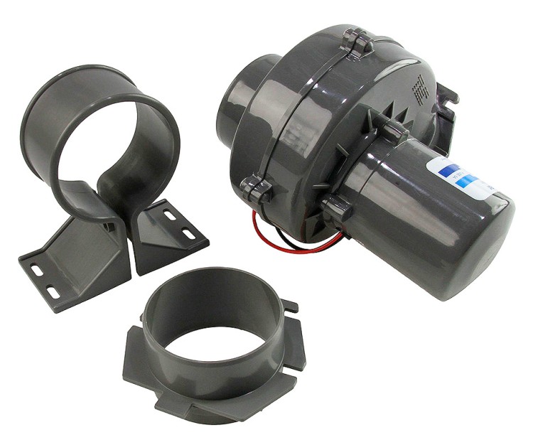 Вентилятор моторного отсека центробежный с кроншт, арт. 10014920,          TMC 