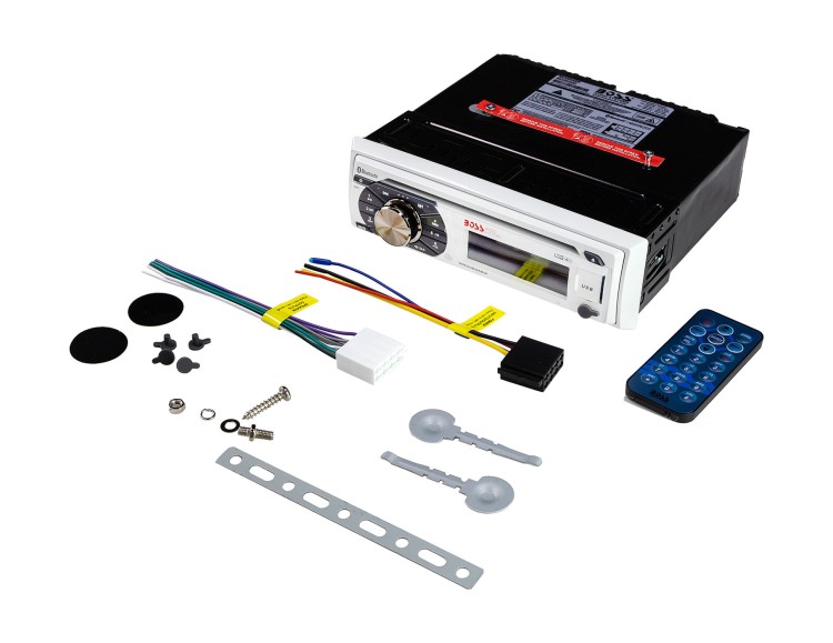 Морская магнитола 1DIN BOSS MR508UABW, арт. MR508UABW,          Boss Audio 