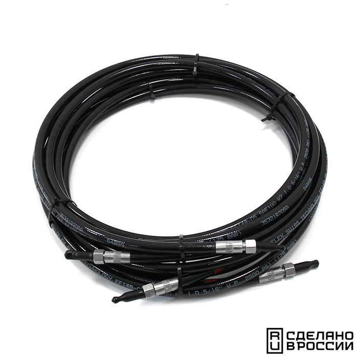 Комплект шлангов гидравлических 1м, арт. 010720T,          Техномарин 