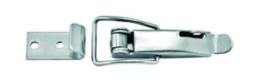 Замок защелка для ящика, 74х21 мм, арт. 74х21_001010,          нет т.м. 