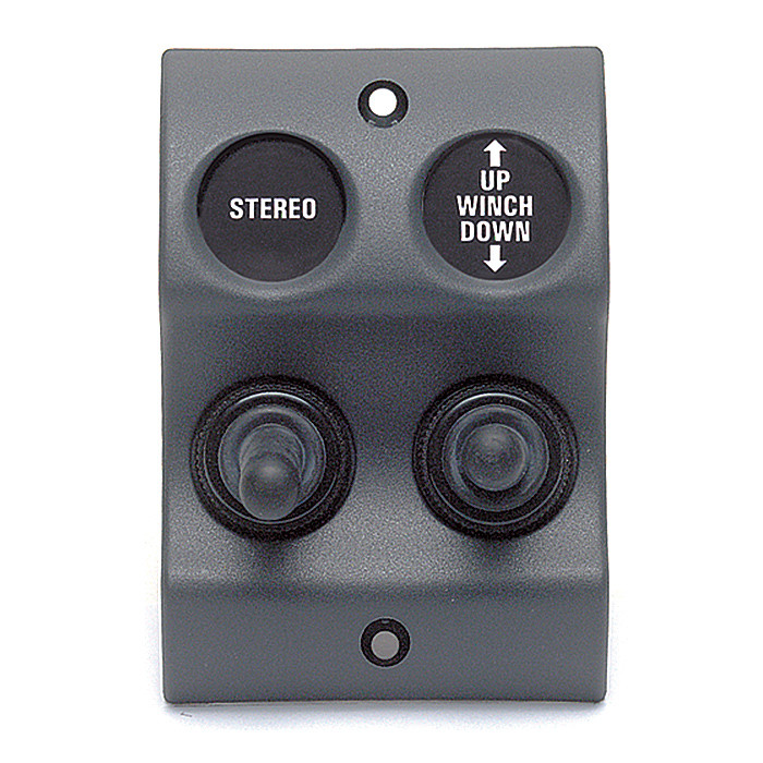 Панель переключателей MICRO (вкл/выкл - вкл/выкл/вкл), арт. 900-2WPMOM,          BEP Marine 