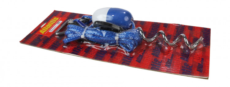 Якорь-бур с веревкой 4.5 м и поплавком, арт. A2384BL,          Atlantis  Якорь-бур с веревкой 4.5 м и поплавком, арт. A2384BL,          Atlantis