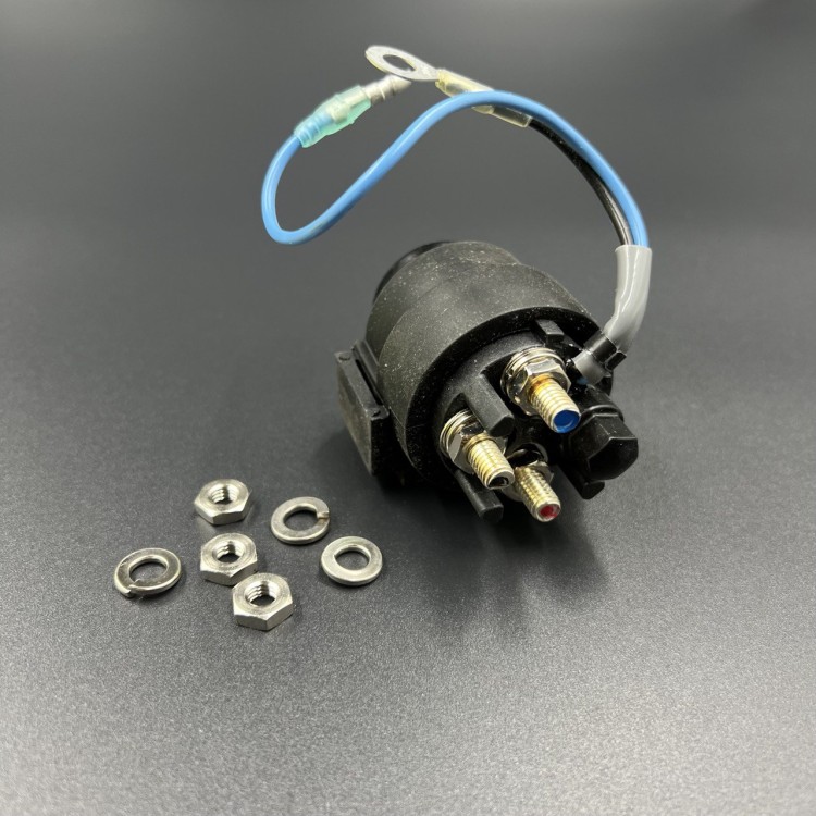 Реле гидроподъемника Yamaha (3 контакта) (6E5-8195B-01) (Yamaha), арт. 6E5-81950-01,          YAMAHA 