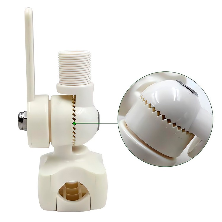 Кронштейн крепления антенны к релингу, пластиковый, арт. 10269767,  