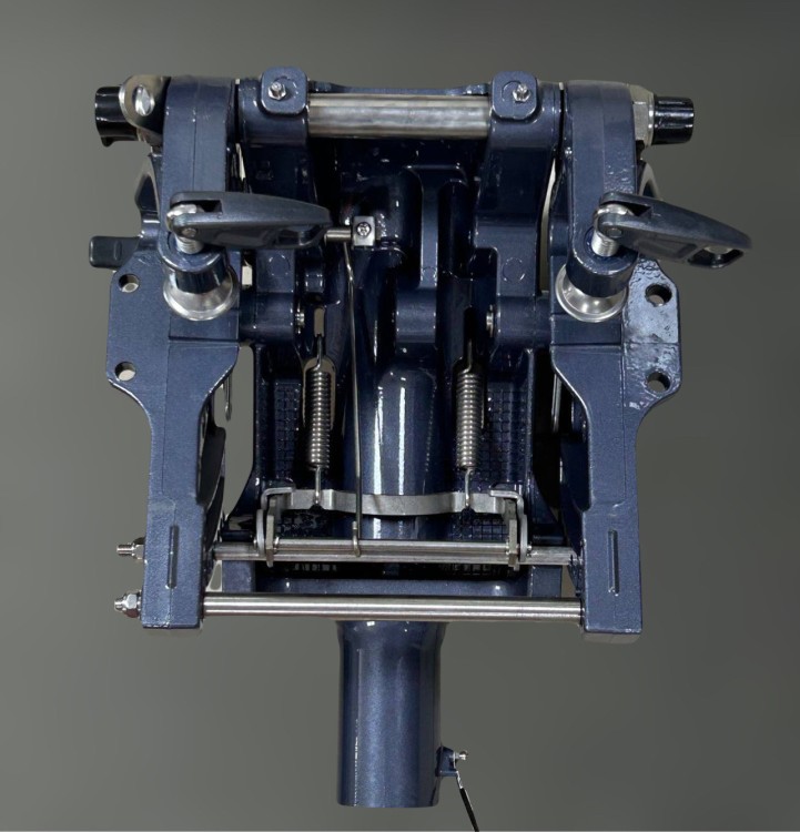 Струбцина (поворотная рама) в сборе Yamaha 40X (YUELANG), арт. 65W-43311-01-8D-K,          TAIZHOU YUELANG POWER TECHNOLOGY 