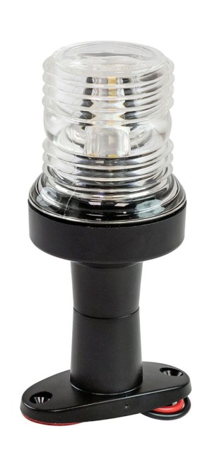 Огонь топовый на стойке светодиодный 124мм, SeaFlo