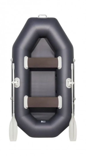 Надувная лодка ПВХ, Барс 240, графит