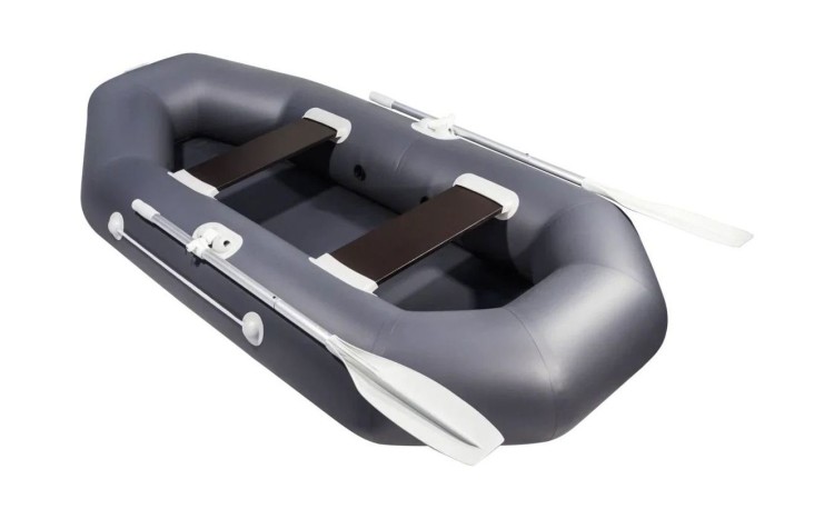 Надувная лодка ПВХ, Барс 240, графит, арт. 4603725303607,          Барс 